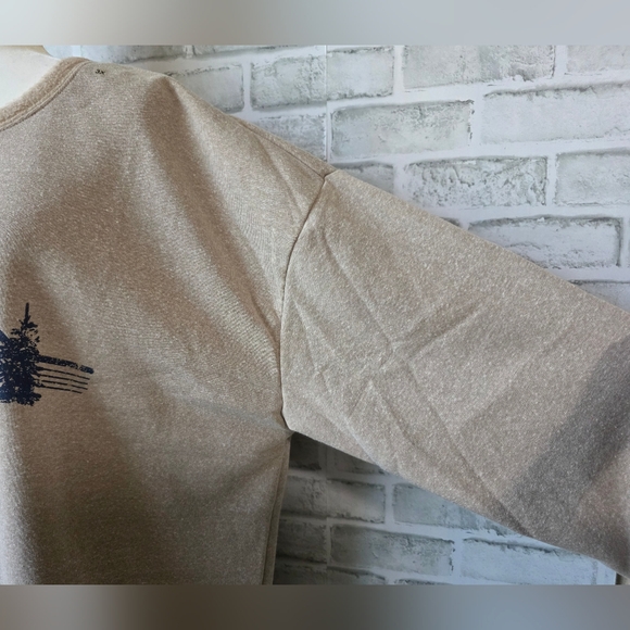 Angels Forever Young Graphic Sweatshirt 3X Beige, Eco-Friendly - Picture 6 of 12